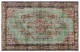 Vintage vloerkleed groen 18662 256cm x 162cm