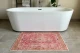 Badmat roze (90cm x 70cm) nr.2024