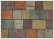 patchwork vloerkleed diverse kleuren nr.35815 232cm x 162cm