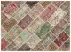 patchwork vloerkleed nr.36168 229cm x 168cm naadje laat los op twee plekken