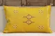 Sabra Kussen uit Marokko geel 60cm x 40cm incl vulling nr.61227