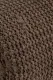 Gebreide TV Deken Chocolade Bruin 170cm x 130cm  