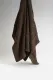 Gebreide TV Deken Chocolade Bruin 170cm x 130cm  