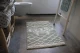 Badmat beni ouarain patroon (80cm x 60cm) groen met wit, incl. antislip 