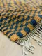 Beni ouarain blauw met bruin 17614 280cm x 200cm