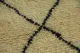 beni ouarain met zwart patroon 300cm x 207cm  