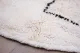 Rond beni ouarain vloerkleed 200cm doorsnee