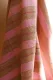 Set van 3 hamamdoeken gestreept bruin, roze 100% katoen (170cm x 90cm)  