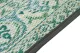 Buitenkleed groen / wit gerecycled gevlochten kunststof 180cm x 120cm