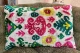 Ikat Velvet kussen wit met diverse kleuren 60cm x 40cm incl binnen kussen
