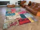 Vintage look patchwork vloerkleed. Laatste exemplaar showroom model