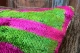 Ikat Velvet kussen groen, paars 60cm x 40cm incl binnen kussen  