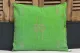 SALE Sabra Kussen uit Marokko groen 45cm x 45cm incl vulling nr.55419