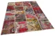 patchwork vloerkleed met rood nr.35405 230cm x 160cm