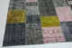 Patchwork vloerkleed diverse kleuren 300cm x 214cm  Incl onderkleed van katoen