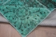 patchwork vloerkleed turquoise nr.20638 231cm x 162cm 