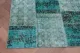 patchwork vloerkleed turquoise nr.20642 231cm x 161cm 