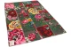 patchwork vloerkleed rozenkelim 230cm x 158cm Prachtig oude kelim maar kwetsbaar