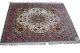 Ongeschoren Tabriz vloerkleed, nr.29340 200cm x 200cm let op; rand heeft slijtage plekken.