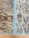 Sale patchwork vloerkleed blauw 10744 241cm x 170cm