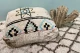 Marokkaanse Poef 60cm x 60cm x 25cm nr: 17514 incl. vulling