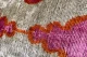 Ikat Velvet kussen roze met diverse kleuren 60cm x 40cm