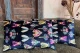 Ikat Velvet kussen zwart 60cm x 40cm incl binnen kussen 