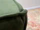 Sample Sale velvet poef groen 60cm x 60cm x 40cm
