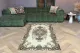 Vintage vloerkleed met groen nr:19081 211cm x 115cm