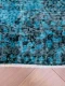 SALE Vintage vloerkleed turquoise 14991 266cm x 169cm