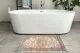 Badmat met zachte pool natuurtinten (90cm x 60cm) nr.1731