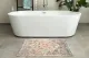 Badmat met zachte pool aardetinten (90cm x 60cm) nr.2315