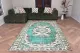 Vintage vloerkleed groen 27205 290cm x 182cm