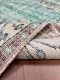 Vintage vloerkleed groen 27302 286cm x 176cm