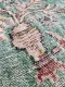 Vintage vloerkleed groen 27302 286cm x 176cm