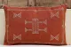 Sabra Kussen uit Marokko oranje / rood 60cm x 40cm incl vulling nr.61120
