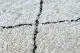 Berber vloerkleed 150cm x 90cm, 100% katoen met antislip