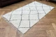 SALE Berber vloerkleed 150cm x 90cm, 100% katoen showroom model zonder antislip