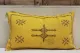 SALE Sabra Kussen uit Marokko geel 60cm x 40cm incl vulling nr.61181