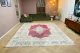 Vintage kirman vloerkleed zandkleur, rood 15053 380cm x 295cm