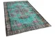vintage vloerkleed groen 15486 280cm x 175cm