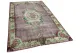 Vintage vloerkleed paars met groen 15925 280cm x 176cm