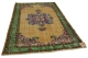 vintage vloerkleed groen met bruin 275cm x 181cm 