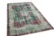 Vintage vloerkleed groen nr:19012 246cm x 150cm