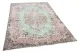 Vintage vloerkleed groen, roze 22912 267cm x 178cm