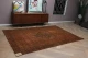 Vintage vloerkleed bruin 23647 282cm x 183cm