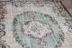 vintage vloerkleed groen nr.25230 276cm x 163cm