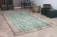 vintage vloerkleed groen nr.25556 282cm x 180cm