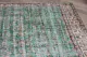 vintage vloerkleed groen nr.25556 282cm x 180cm