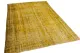 Vintage vloerkleed geel nr:27430 286cm x 187cm